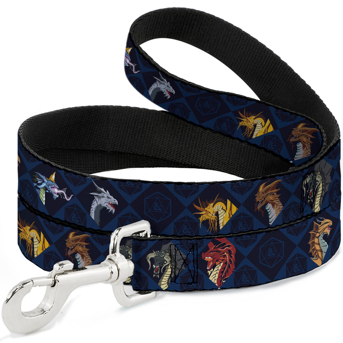 Dog Leash - Dungeons & Dragons True Dragon Blocks Blues Dog Leashes Dungeons & Dragons