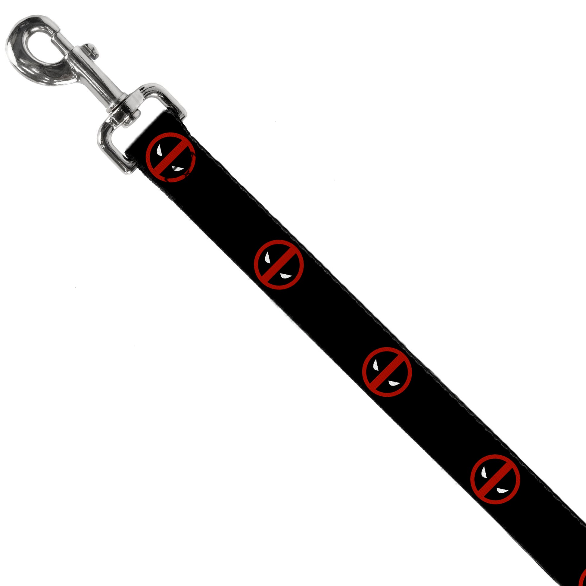 Dog Leash - Deadpool Logo Black/Red/White Dog Leashes Marvel Comics