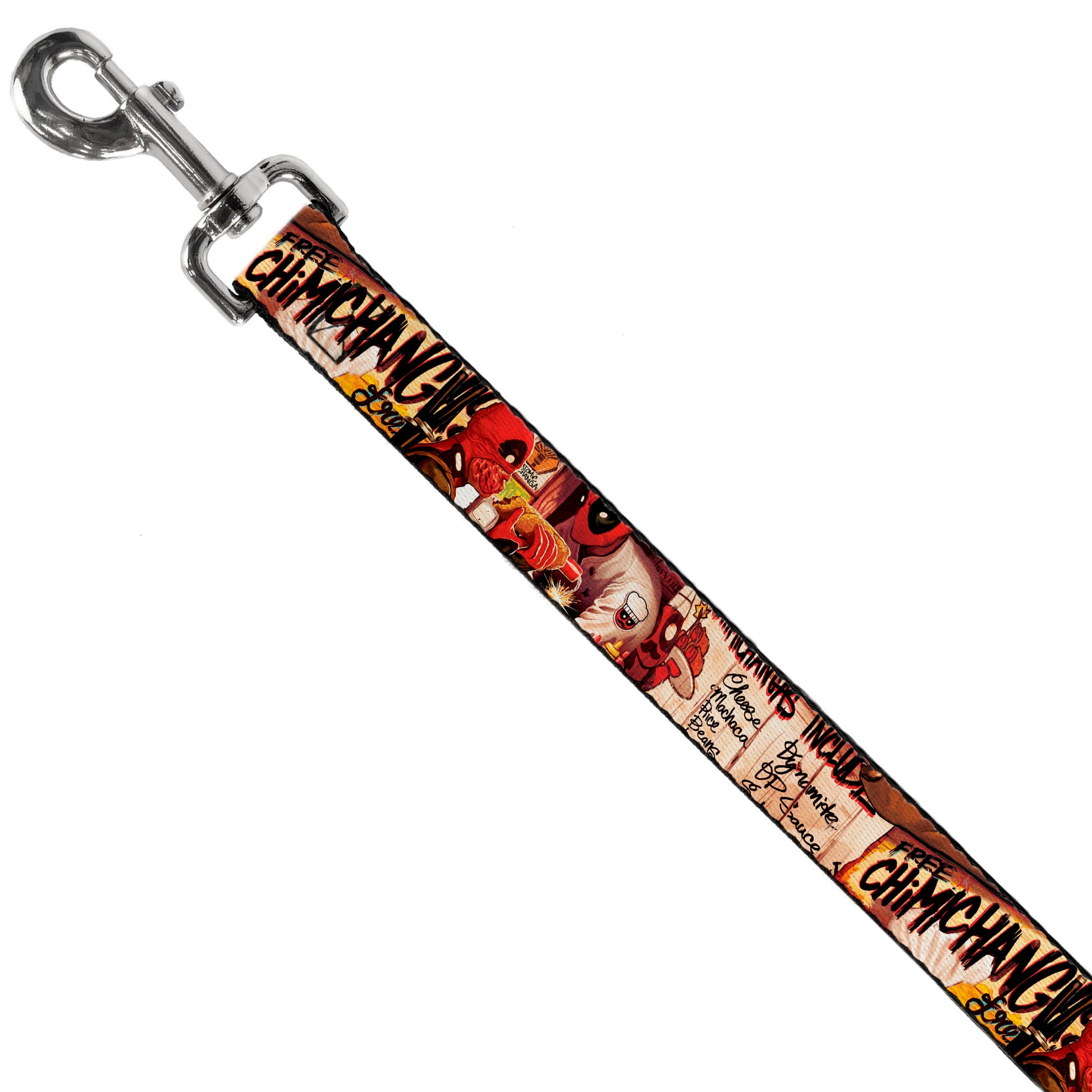 Dog Leash - Deadpool Kills Deadpool #2 Cover Dynamite Chimichanga Dog Leashes Marvel Comics