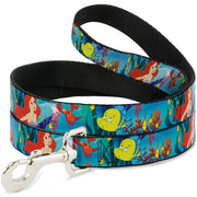 Dog Leash - Ariel, Sebastian & Flounder Scene Dog Leashes Disney