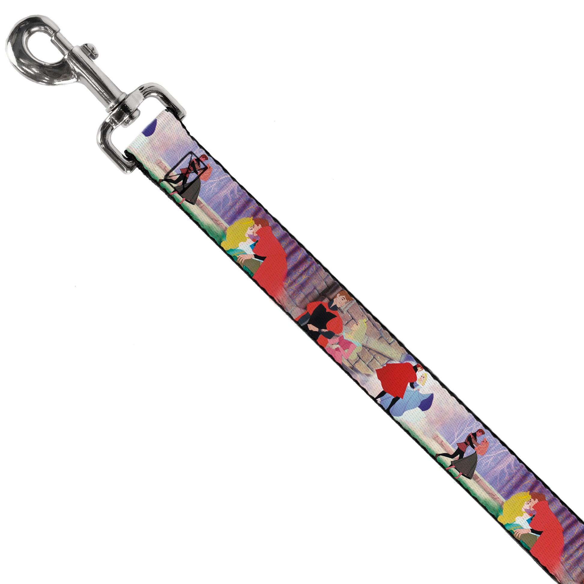 Dog Leash - Beauty & the Beast Stained Glass Scenes Dog Leashes Disney
