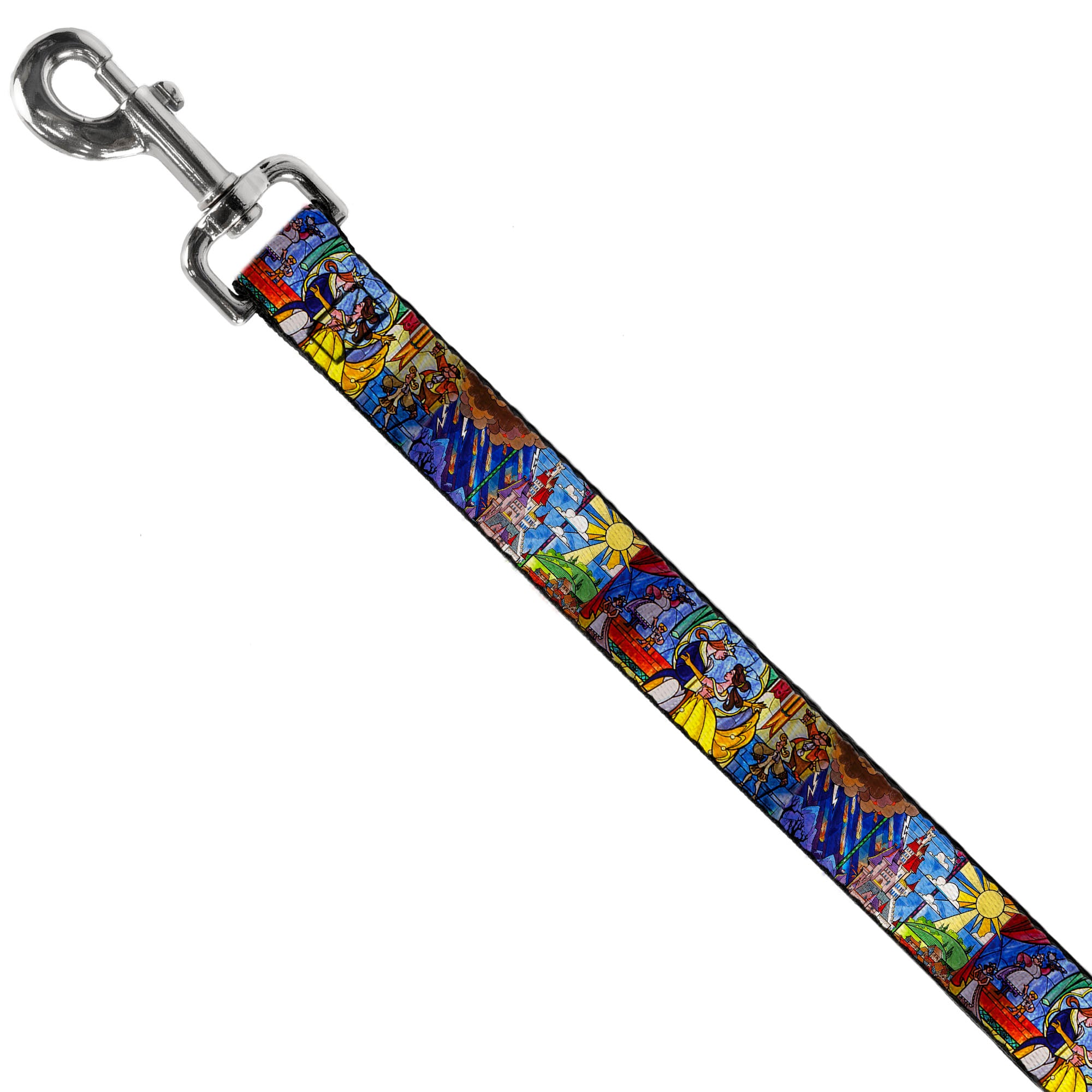 Dog Leash - Aladdin & Jasmine Magic Carpet Ride Scenes Dog Leashes Disney