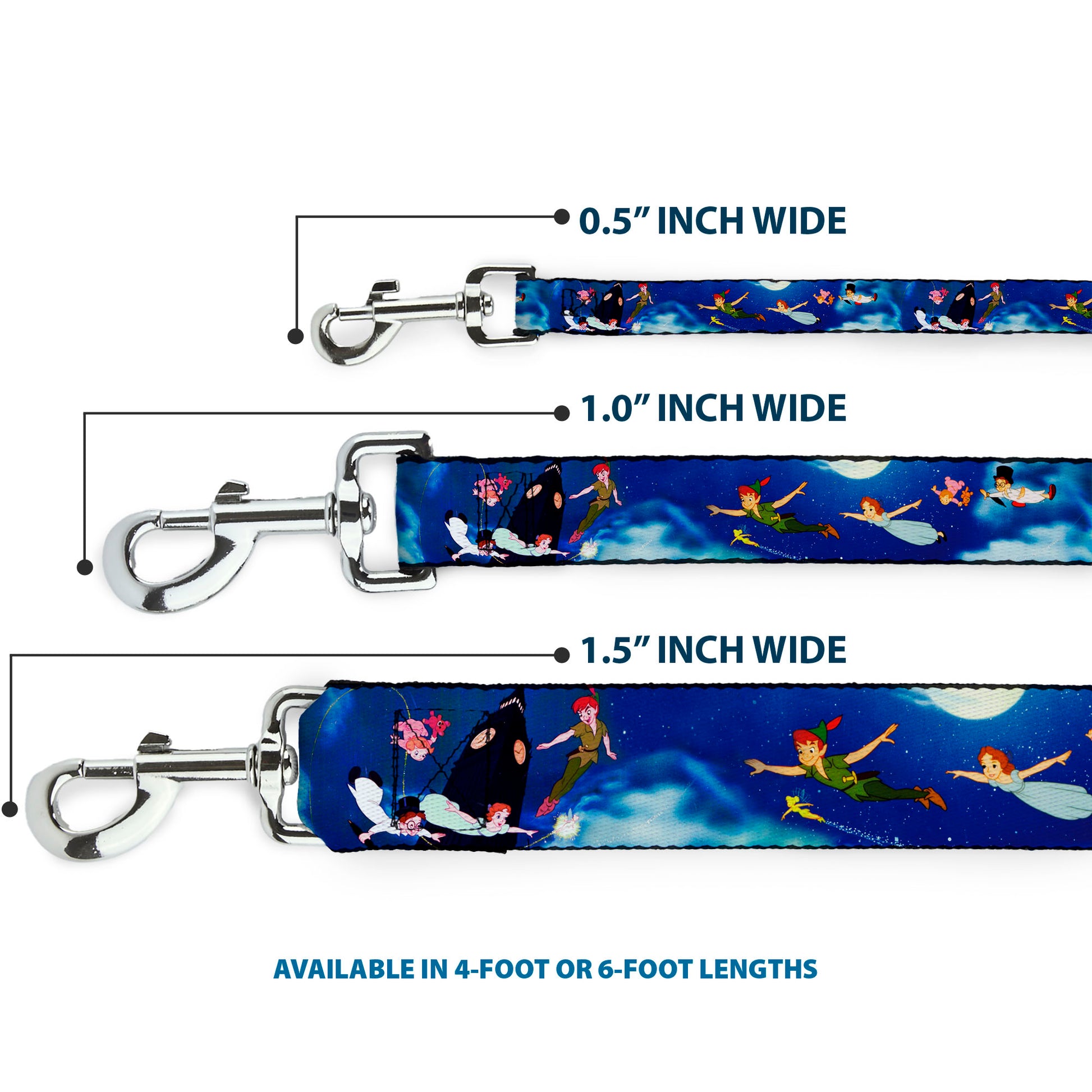 Dog Leash - Tinker Bell Garden Poses Dog Leashes Disney