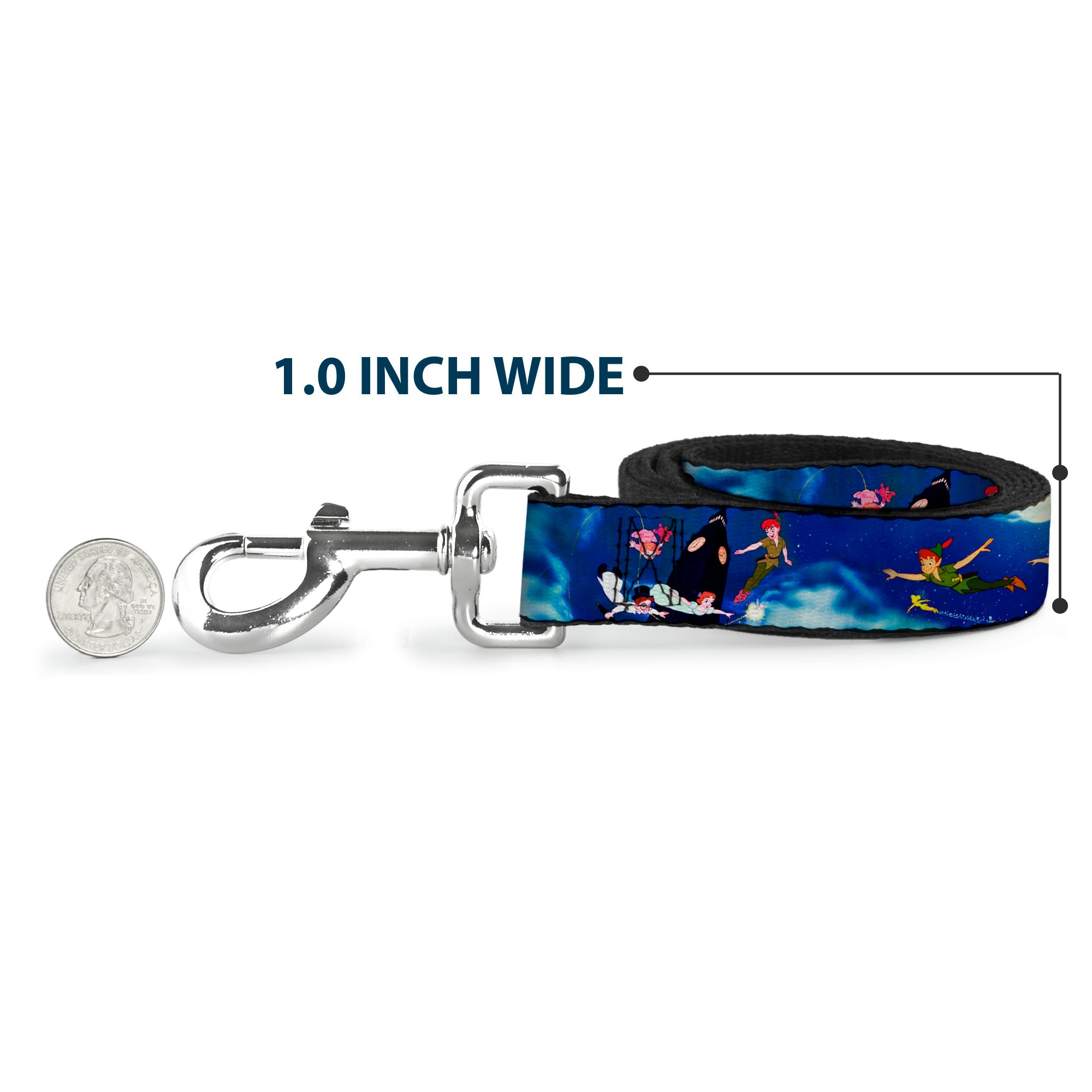 Dog Leash - Tinker Bell Garden Poses Dog Leashes Disney