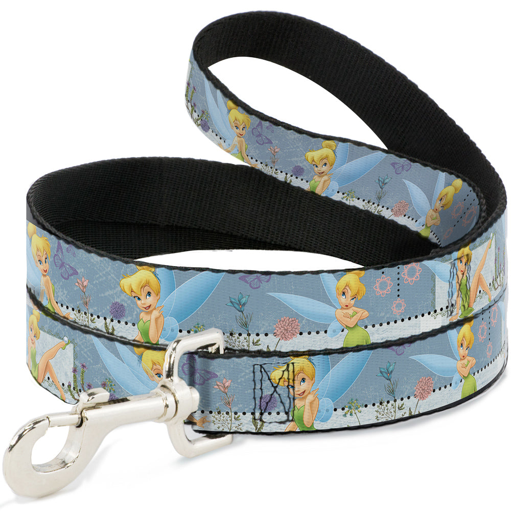 Dog Leash - Tinker Bell Garden Poses Dog Leashes Disney
