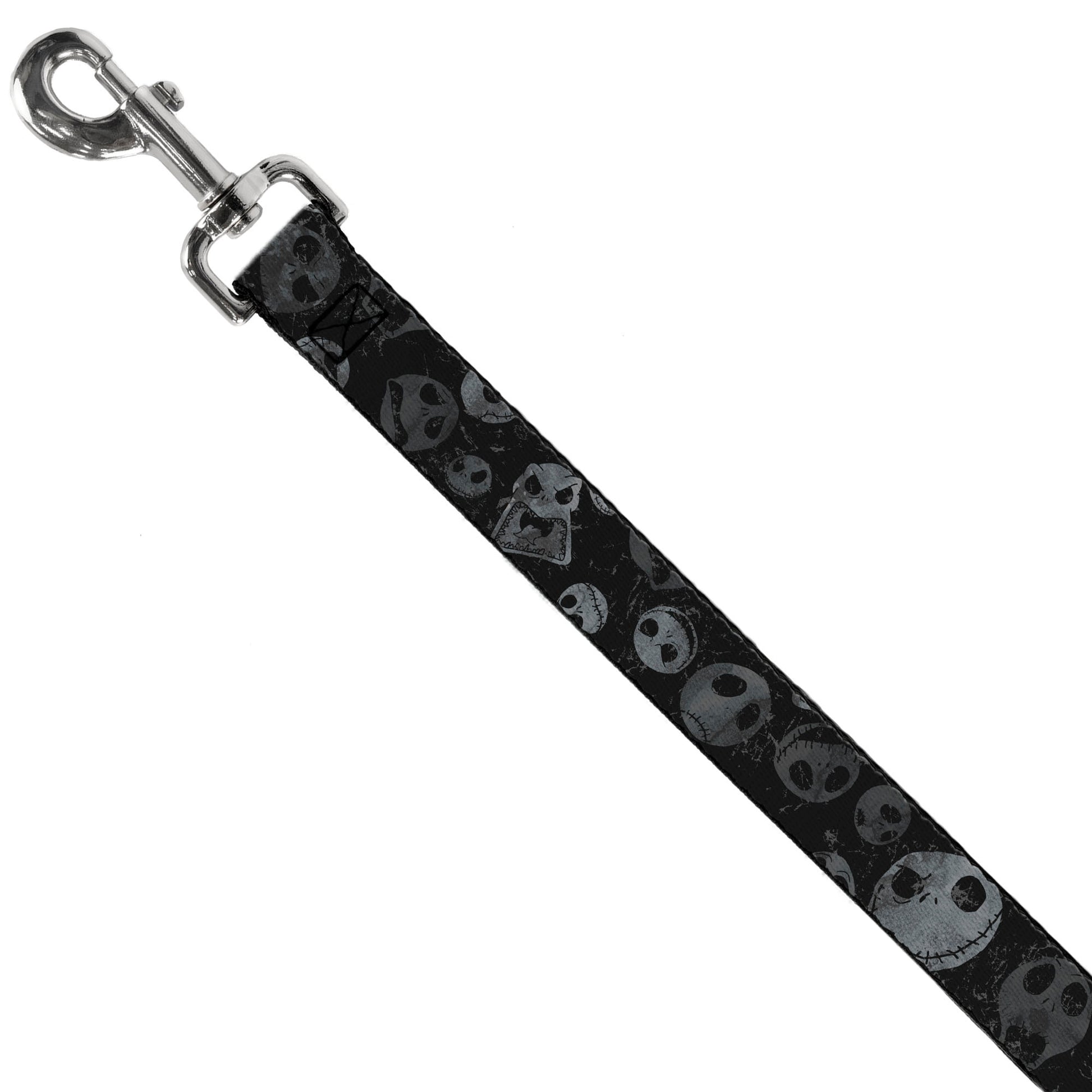 Dog Leash - Nightmare Before Christmas Jack Expressions Gray Dog Leashes Disney