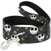 Dog Leash - NBC Jack Expressions/Halloween Elements Gray Dog Leashes Disney