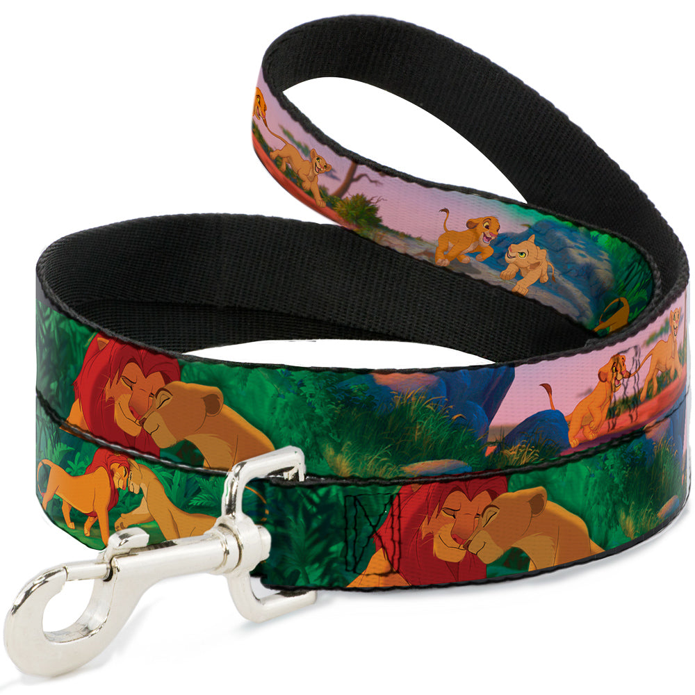 Dog Leash - Lion King Simba & Nala Growing Up Scenes Dog Leashes Disney
