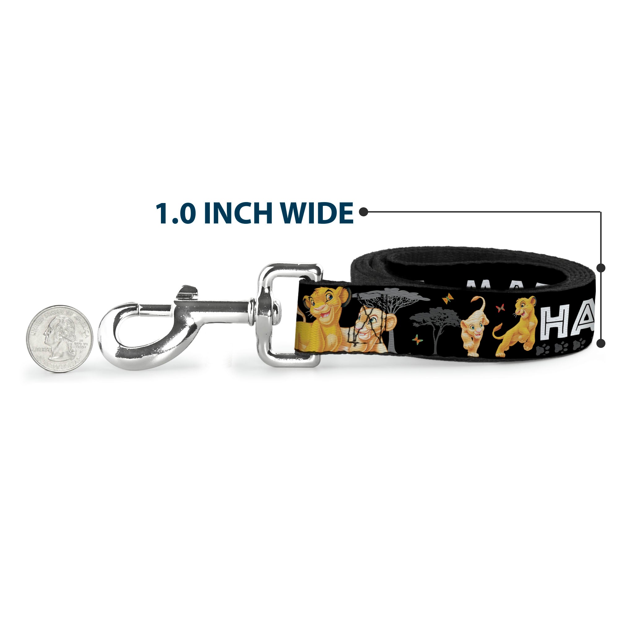 Dog Leash - Lion King Simba & Nala HAKUNA MATATA Dog Leashes Disney