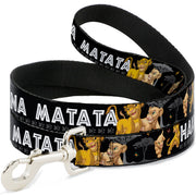 Dog Leash - Lion King Simba & Nala HAKUNA MATATA Dog Leashes Disney
