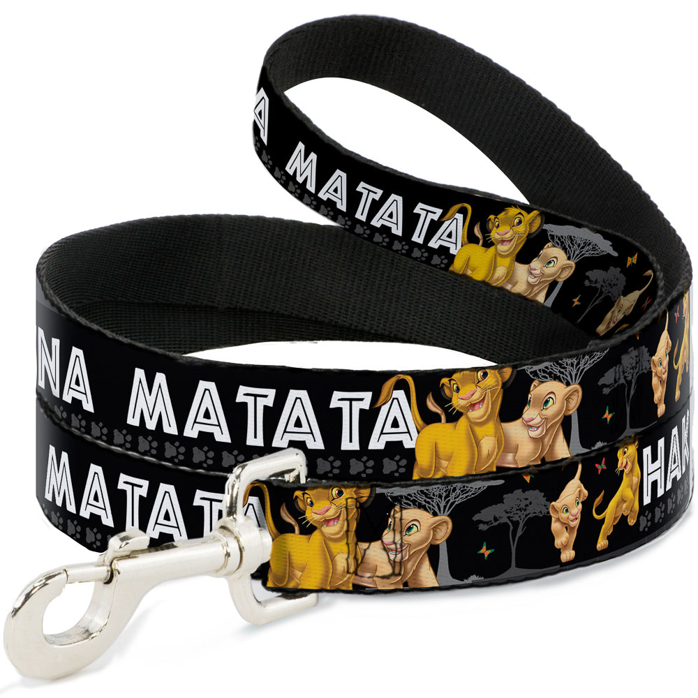 Dog Leash - Lion King Simba & Nala HAKUNA MATATA Dog Leashes Disney