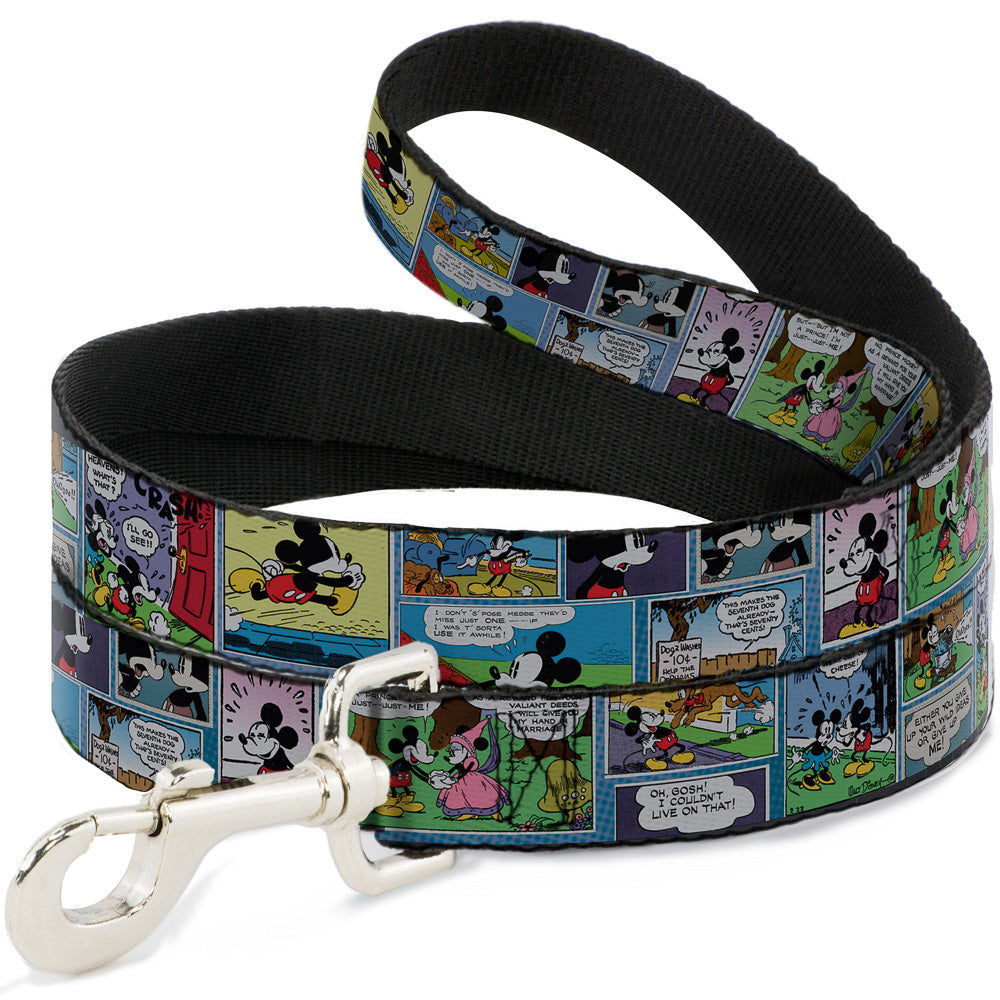 Dog Leash - Mickey & Minnie Comic Strip Dog Leashes Disney