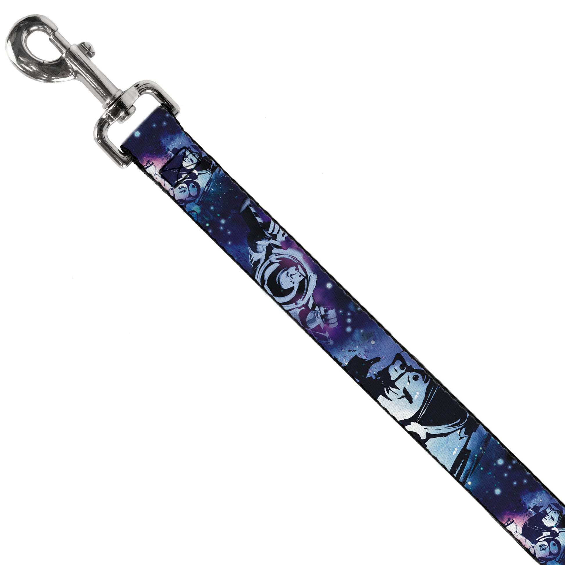 Dog Leash - Buzz Lightyear Poses Galaxy Blues Dog Leashes Disney