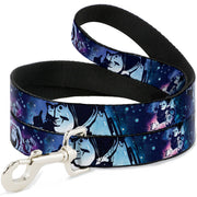 Dog Leash - Buzz Lightyear Poses Galaxy Blues Dog Leashes Disney