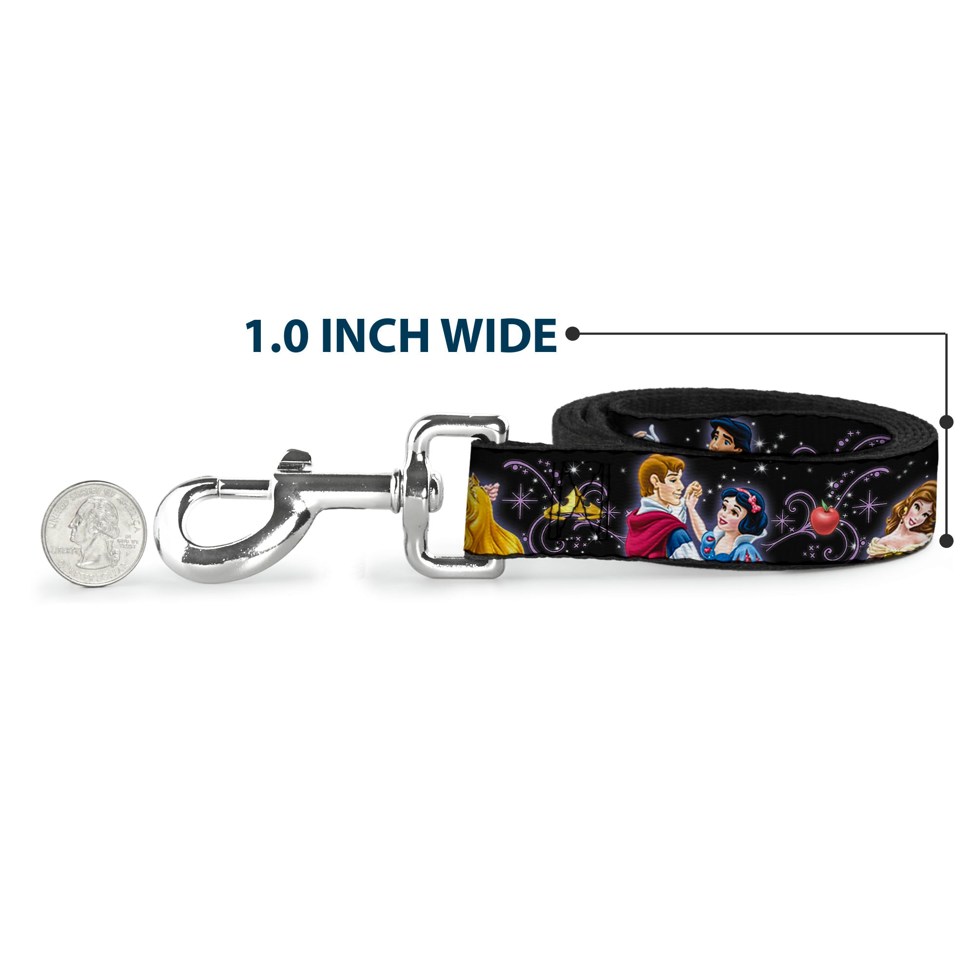 Dog Leash - Disney Princesses & Prince's Dancing Dog Leashes Disney