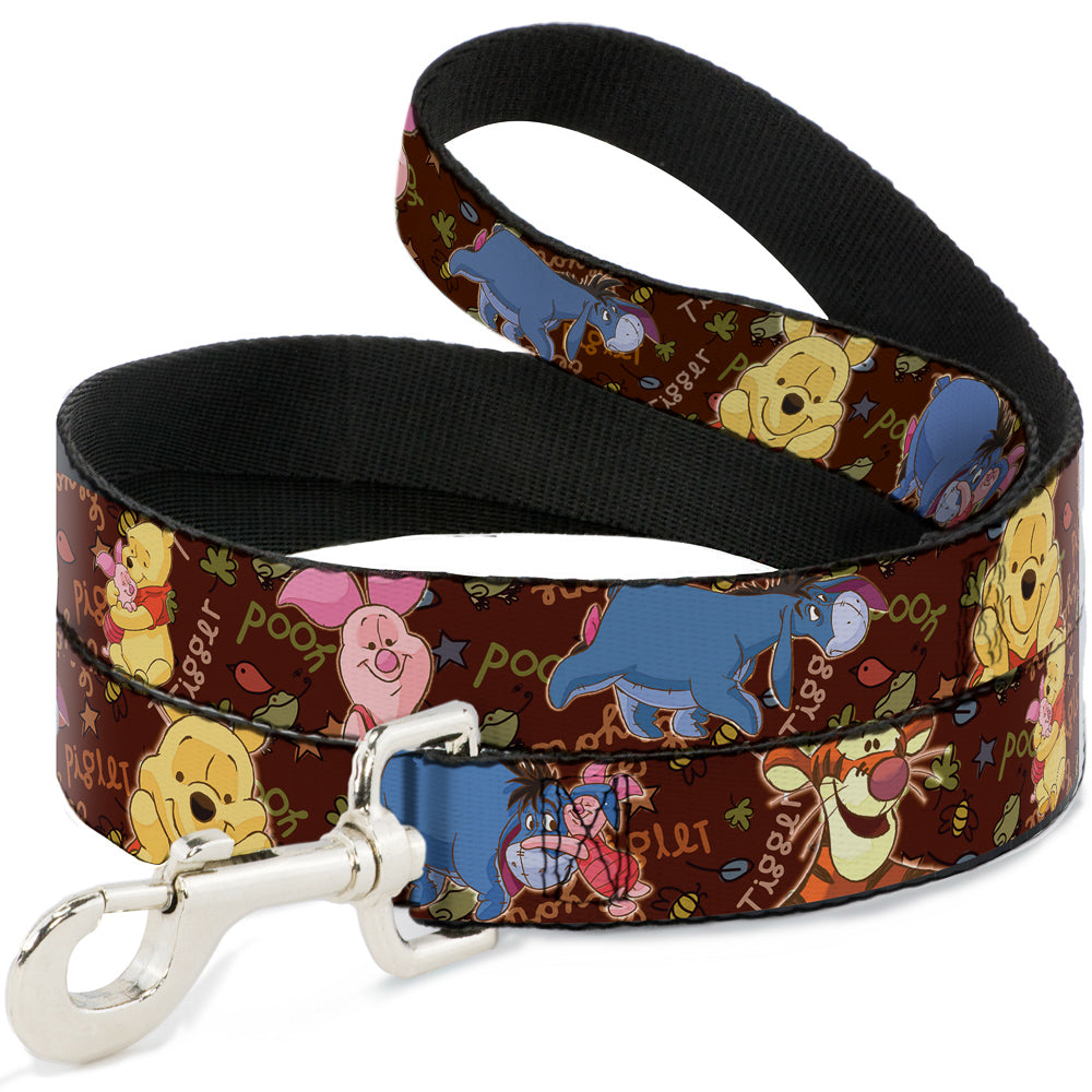 Dog Leash - Winnie the Pooh Character Poses Dog Leashes Disney