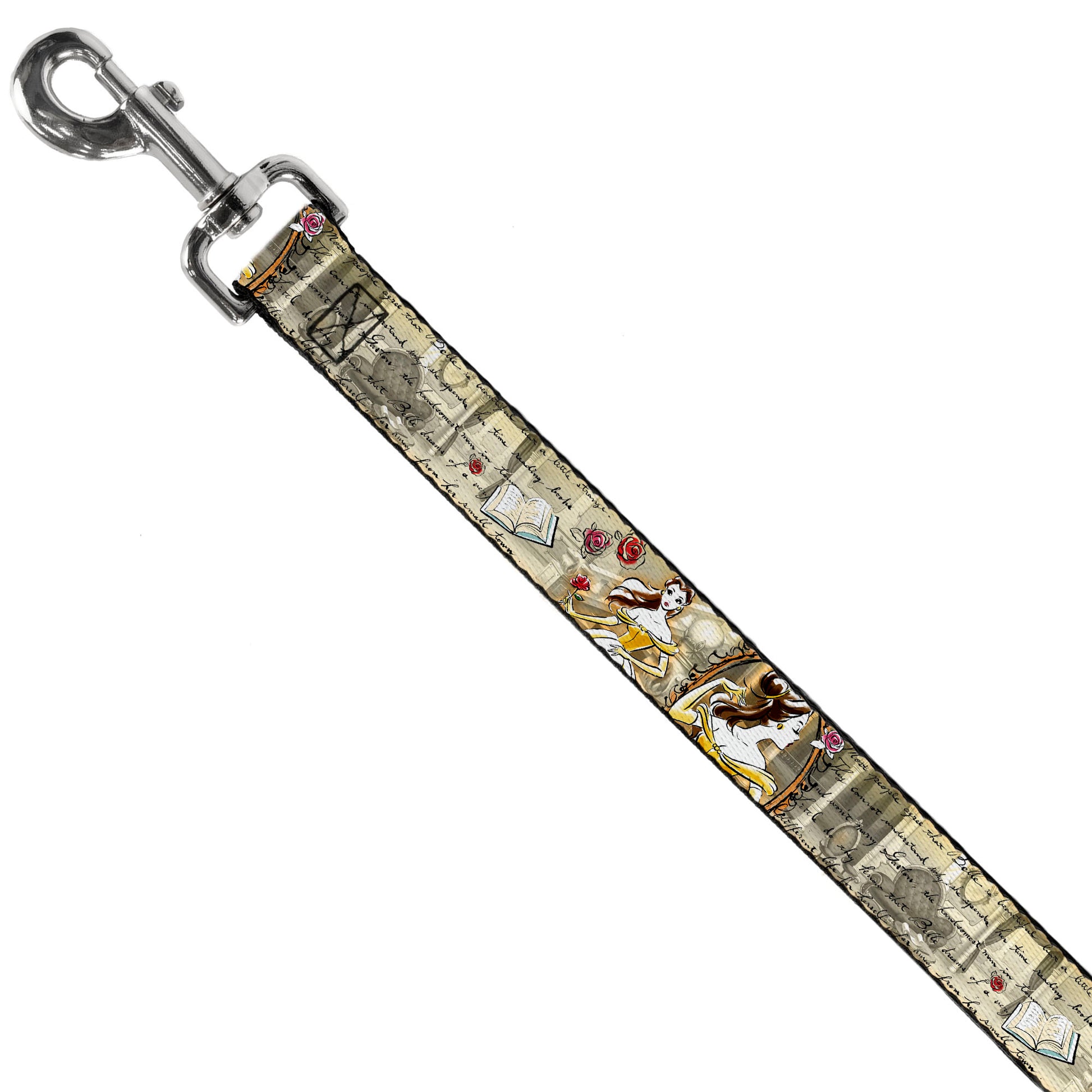 Dog Leash - Belle Sketch Poses/Story Script Dog Leashes Disney