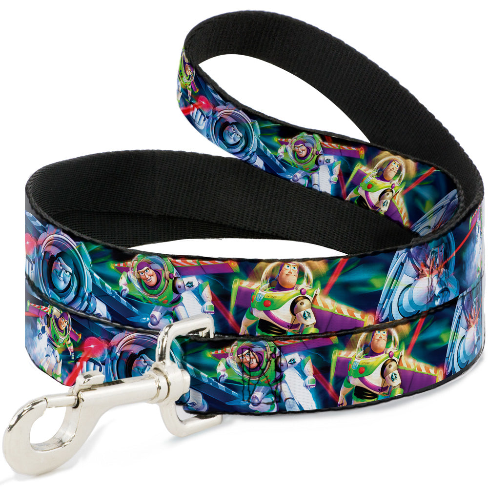 Dog Leash - Buzz Lightyear Action Poses Stacked Dog Leashes Disney