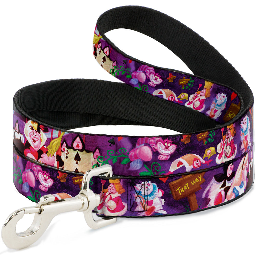 Dog Leash - Alice & the Queen of Hearts Scenes Dog Leashes Disney