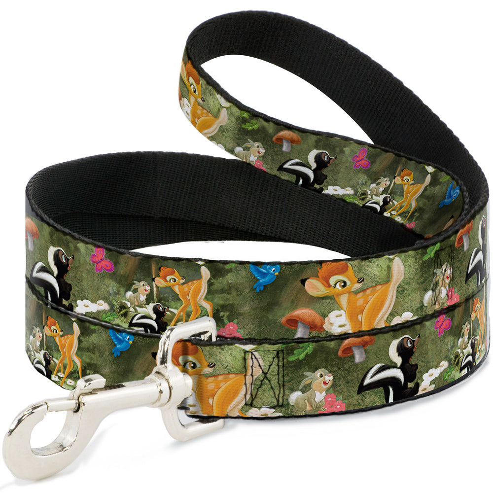 Dog Leash - Bambi & Friends Scene Dog Leashes Disney