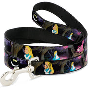 Dog Leash - Alice & the Cheshire Cat Scenes Dog Leashes Disney