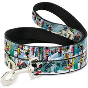 Dog Leash - Mickey & Minnie Yodelberg Scenes Dog Leashes Disney