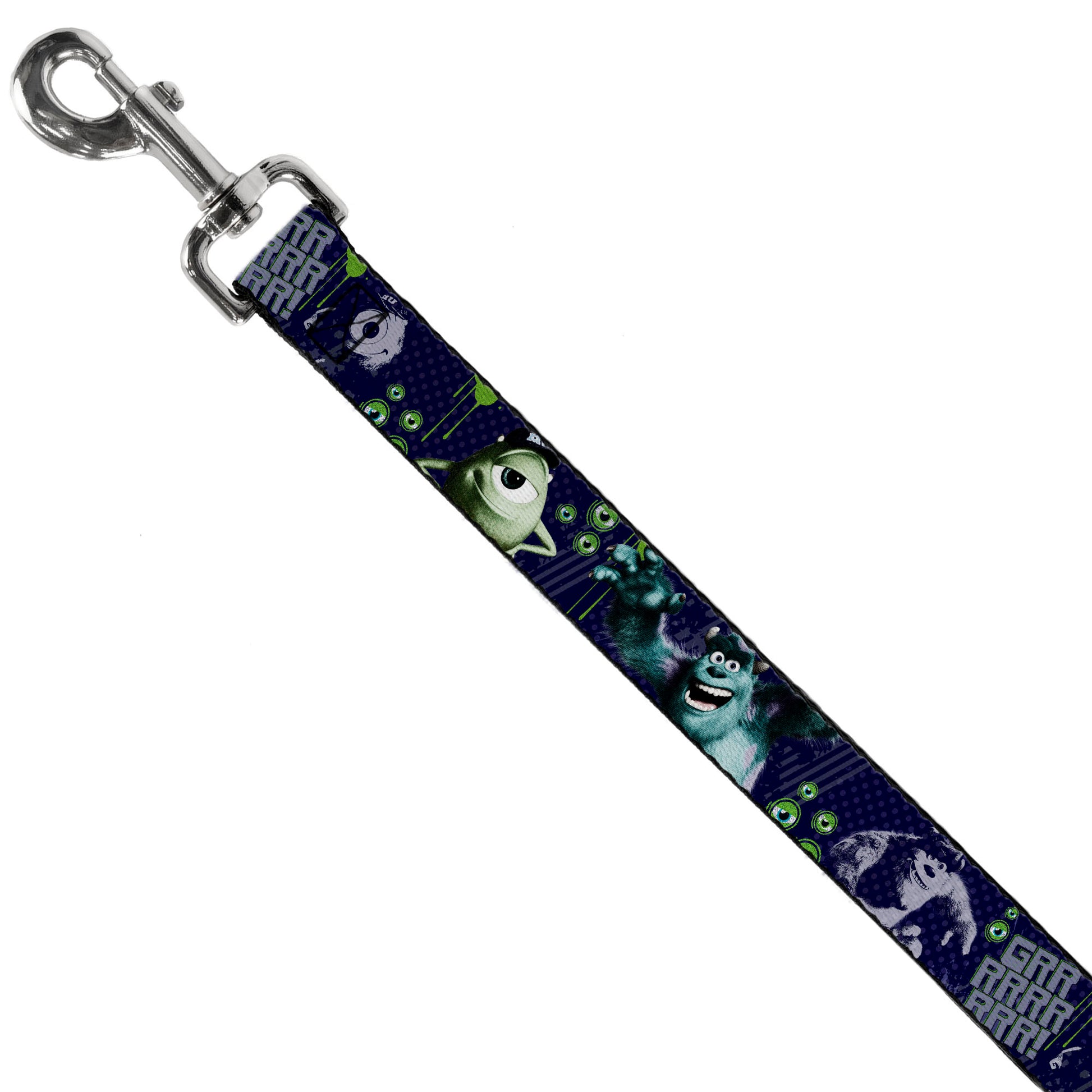 Dog Leash - Monsters University Sully & Mike Poses/GRRRRR! Dog Leashes Disney