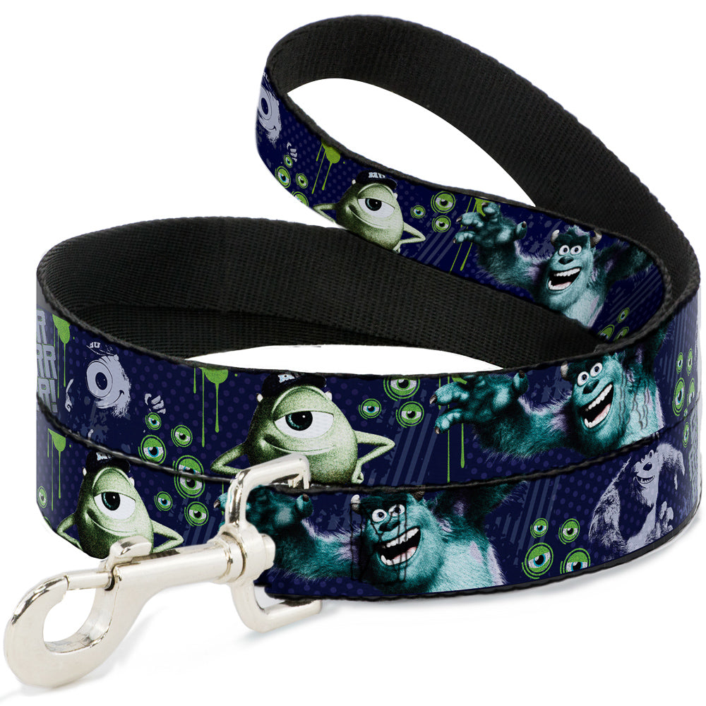 Dog Leash - Monsters University Sully & Mike Poses/GRRRRR! Dog Leashes Disney