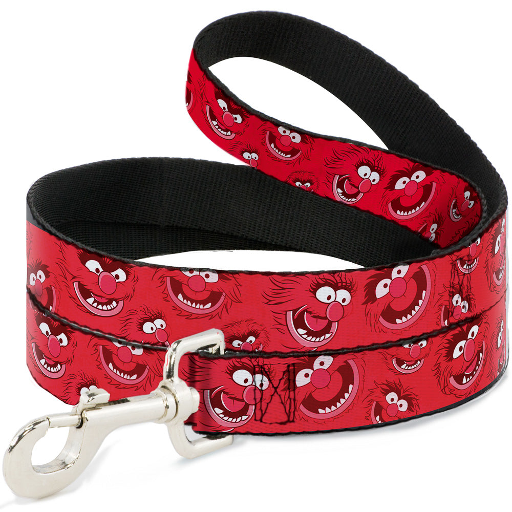 Dog Leash - Animal Expressions Scattered Reds Dog Leashes Disney