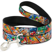 Dog Leash - Muppets Postage Stamps Stacked Dog Leashes Disney