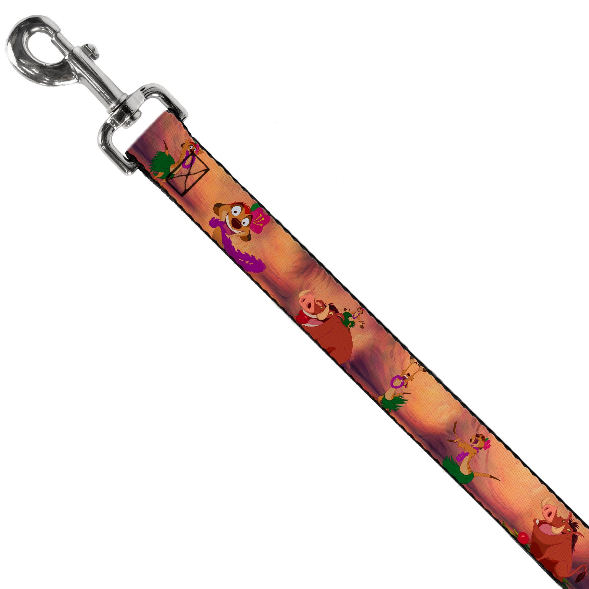 Dog Leash - Timon & Pumba The Hula Song Poses Dog Leashes Disney