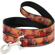 Dog Leash - Timon & Pumba The Hula Song Poses Dog Leashes Disney
