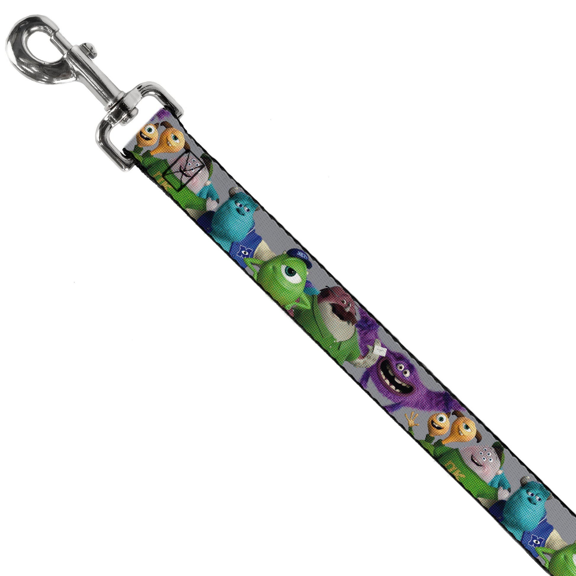 Dog Leash - Monsters University Character Lineup Gray Dog Leashes Disney