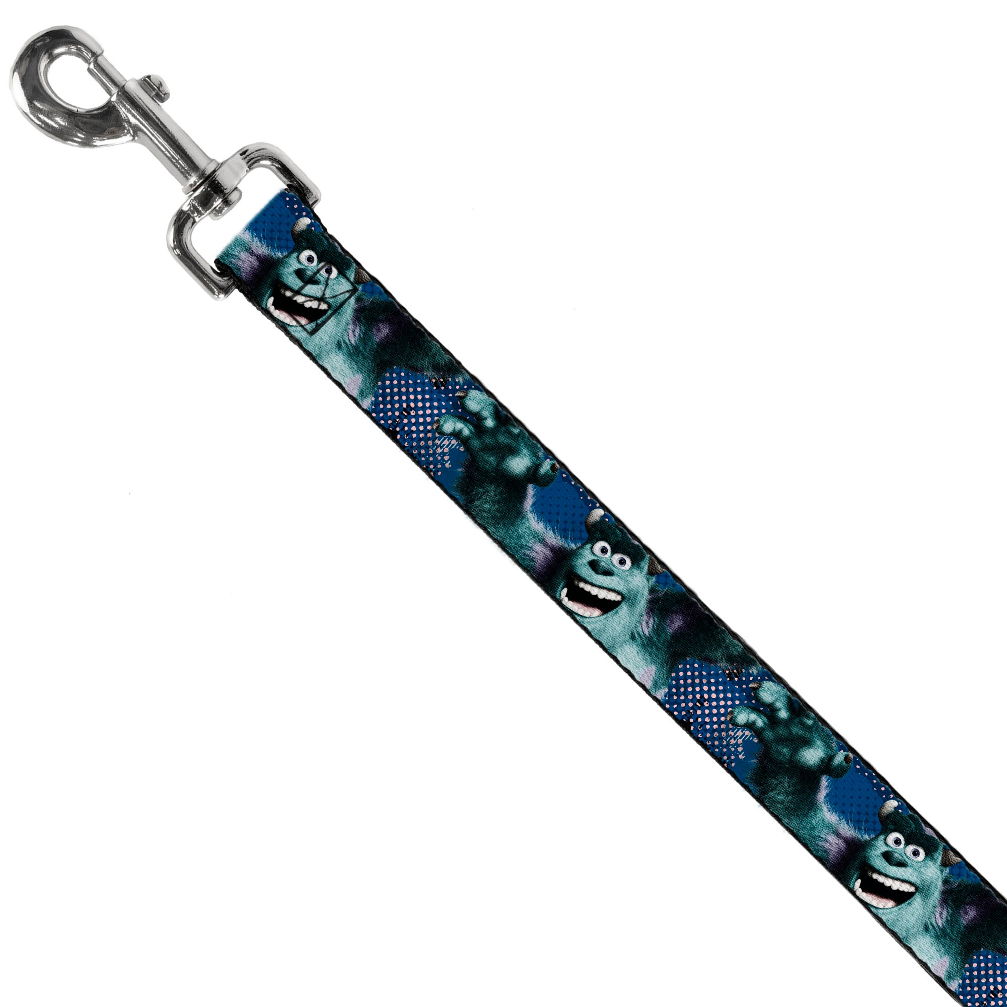 Dog Leash - Sulley Scare Pose/Dots Blues/White Dog Leashes Disney