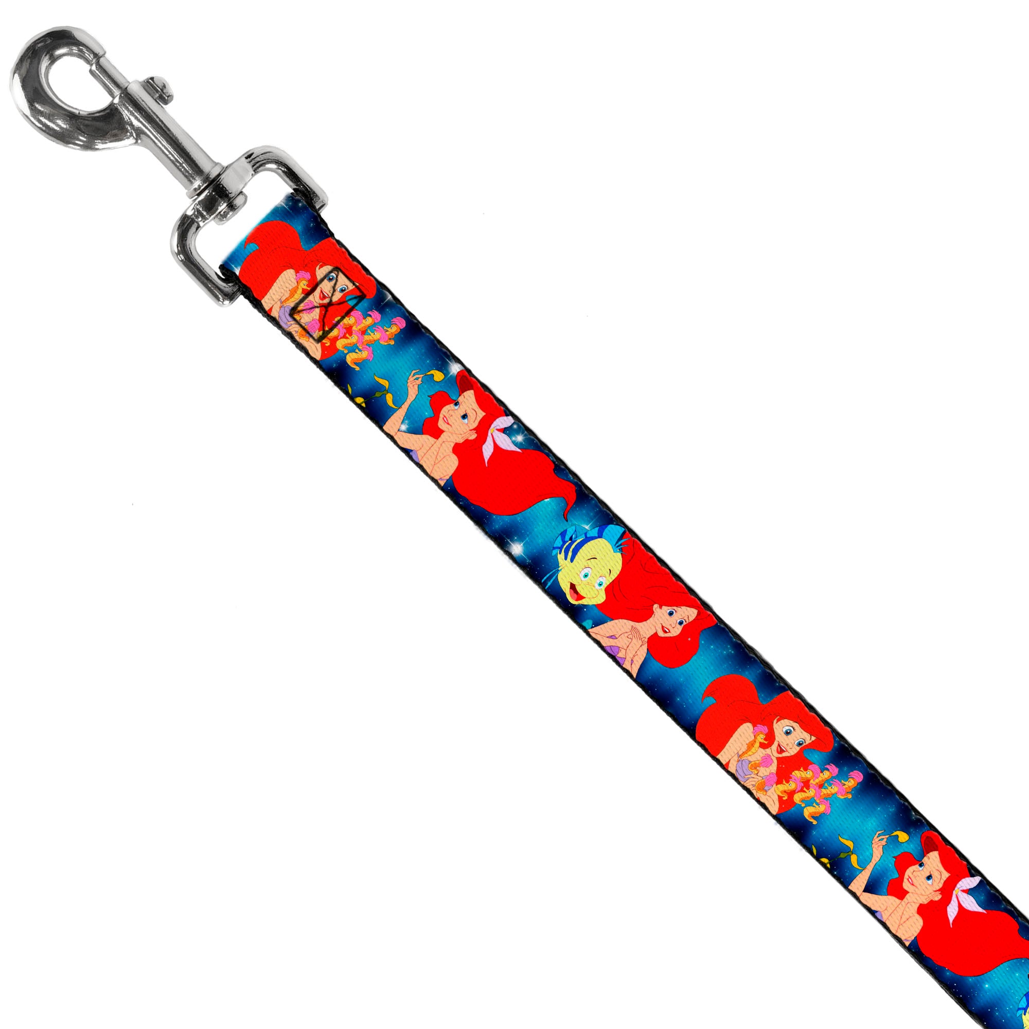 Dog Leash - The Little Mermaid Under the Sea Scenes Dog Leashes Disney