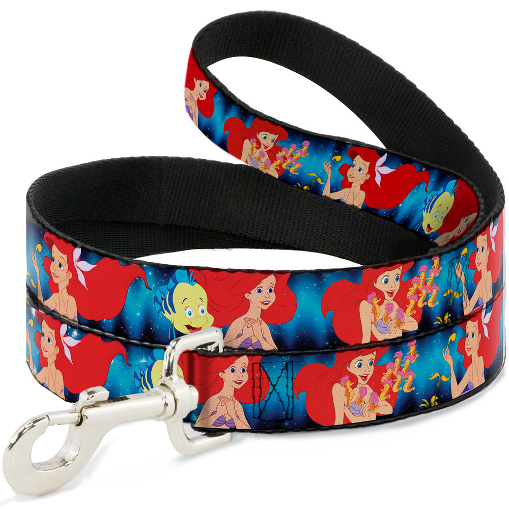 Dog Leash - The Little Mermaid Under the Sea Scenes Dog Leashes Disney