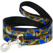 Dog Leash - Beast & Belle Ball Scene Poses Dog Leashes Disney