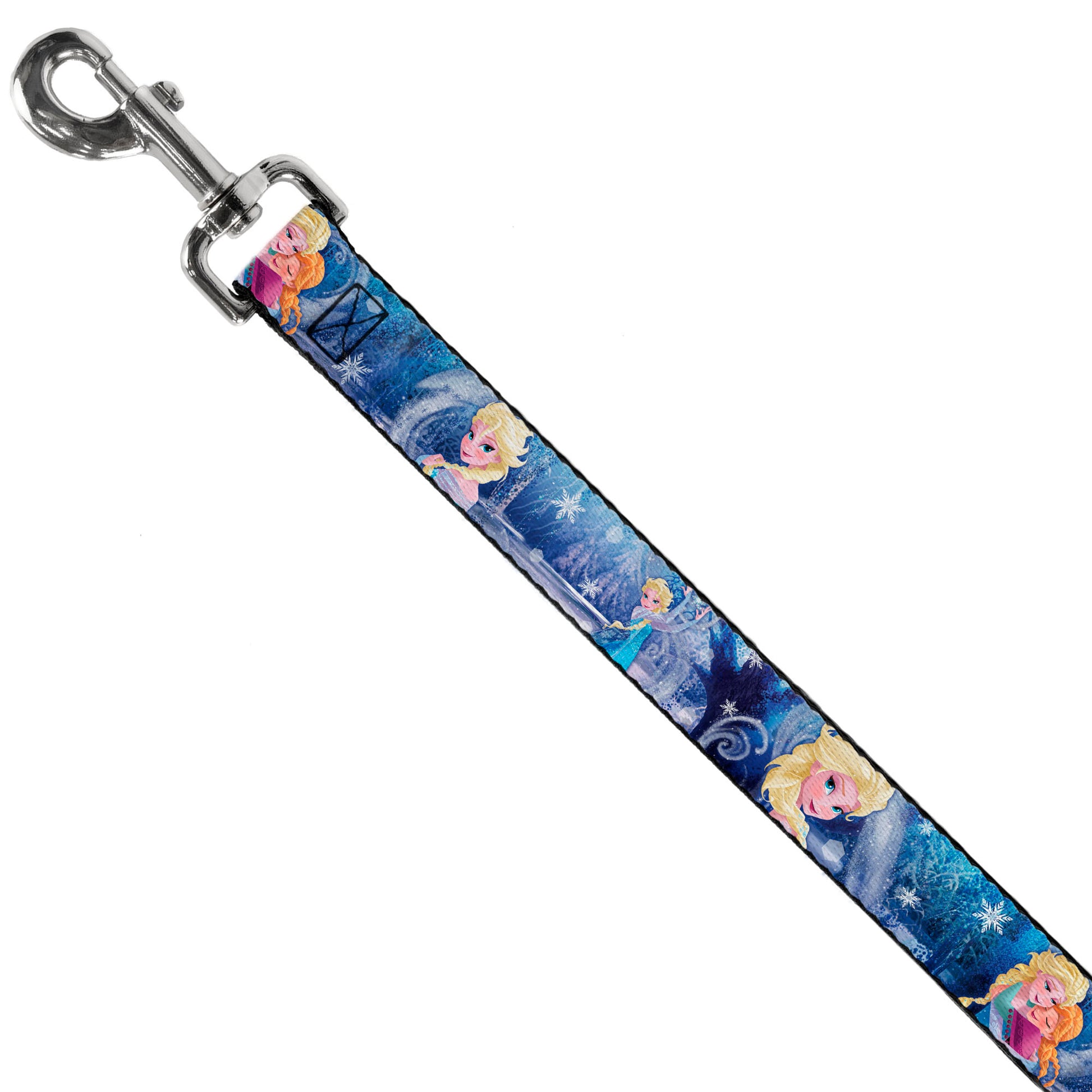 Dog Leash - Frozen Elsa the Snow Queen Poses/Snowflakes Dog Leashes Disney