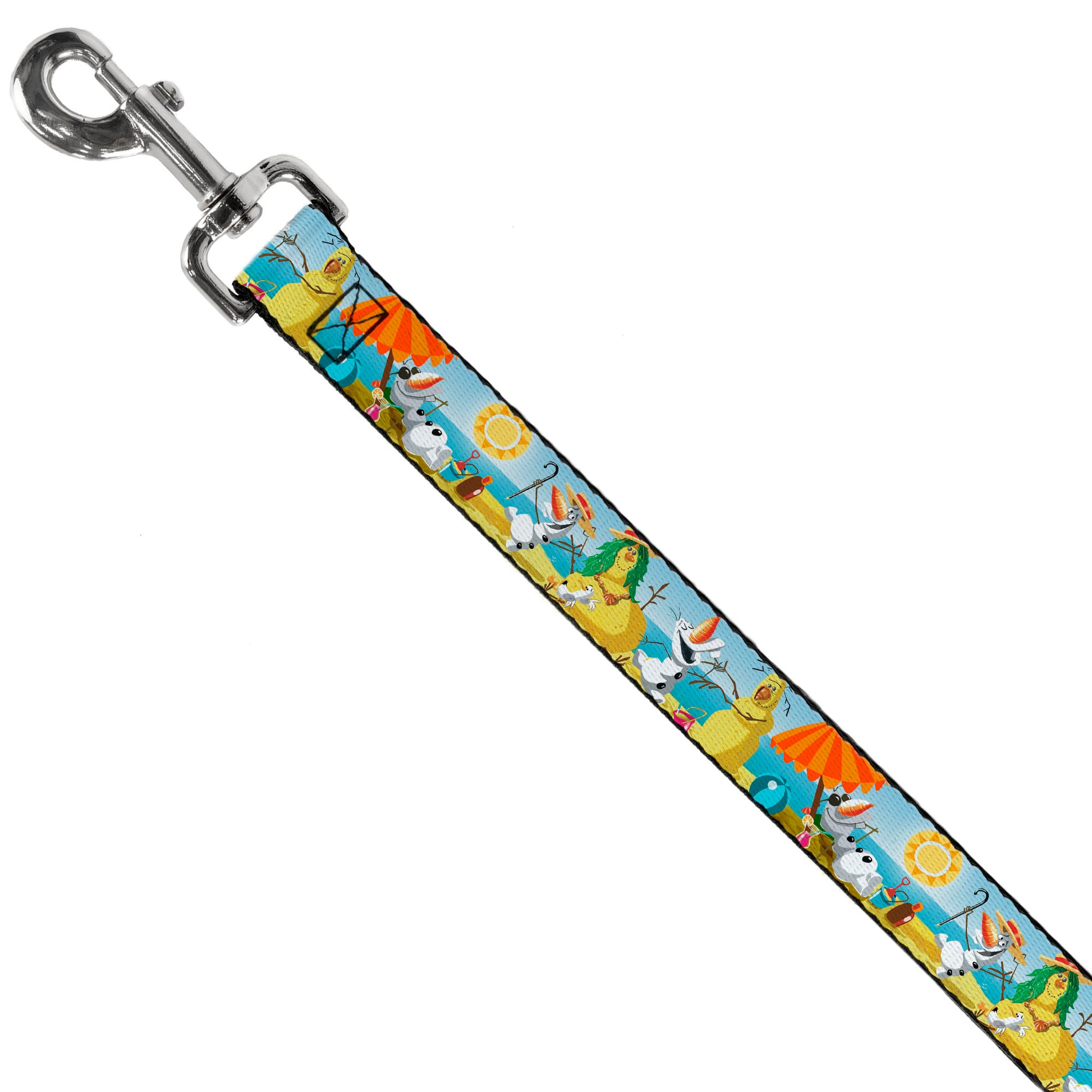 Dog Leash - Olaf Summertime Beach Scenes Dog Leashes Disney