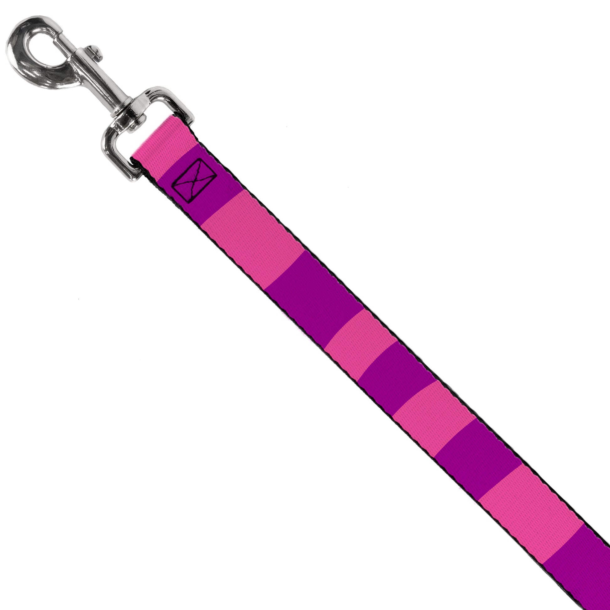 Dog Leash - Cheshire Cat Stripe Pink/Purple Dog Leashes Disney