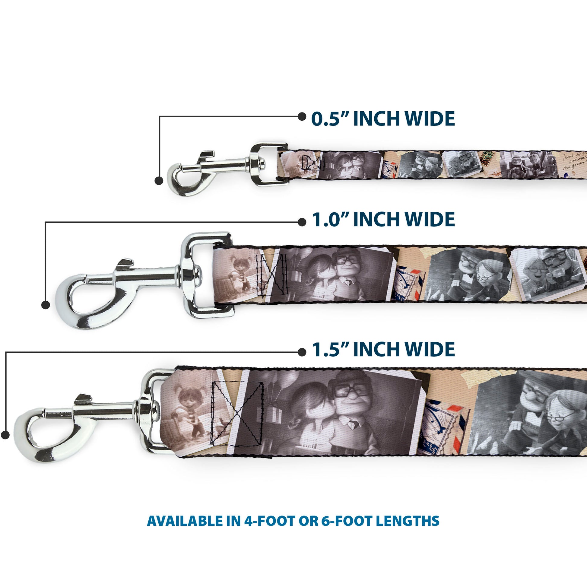 Dog Leash - Up Adventure Book Snapshots/Post Cards Dog Leashes Disney