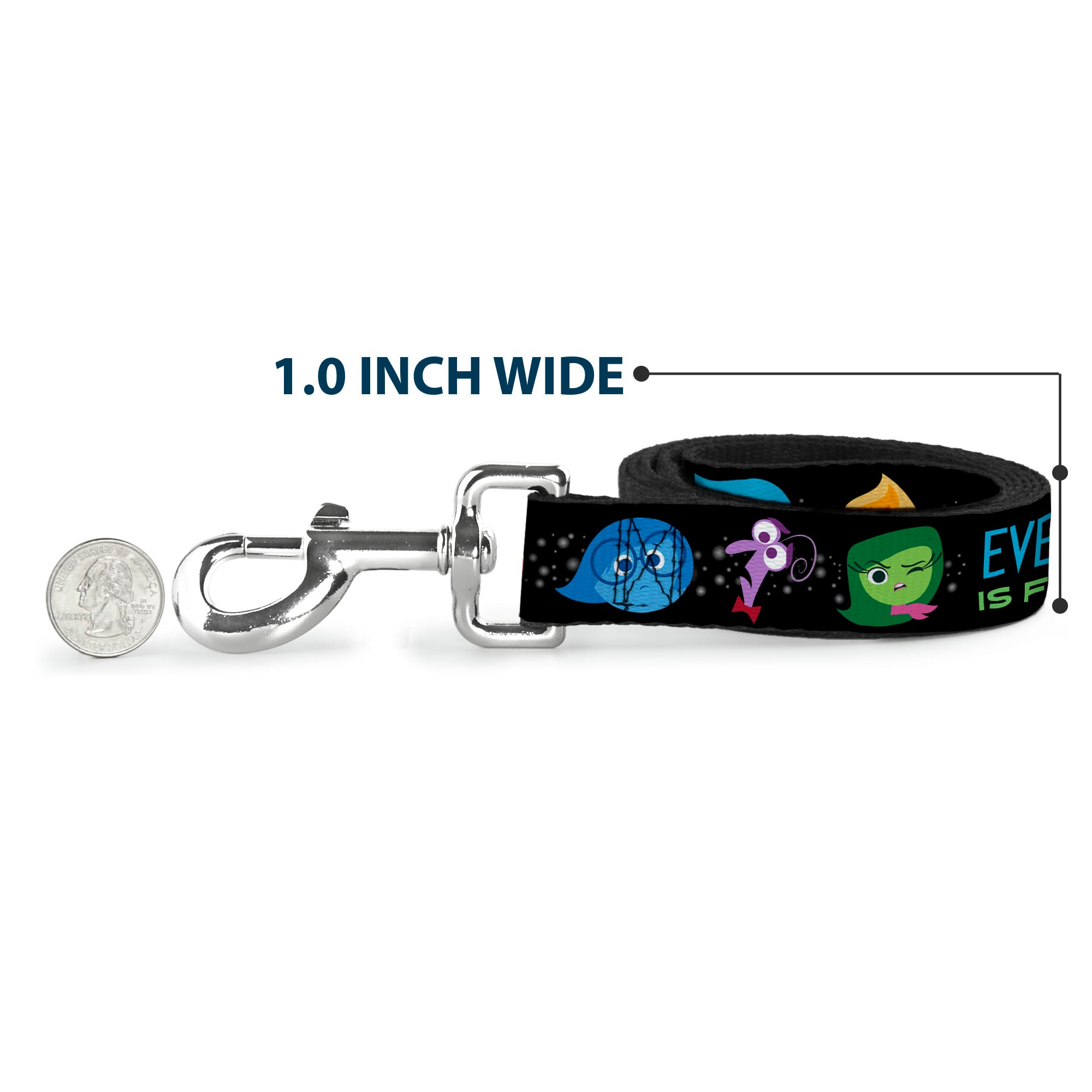 Dog Leash - INSIDE OUT/Emotion Expressions/EVERY DAY IS FULL OF EMOTIONS Dog Leashes Disney