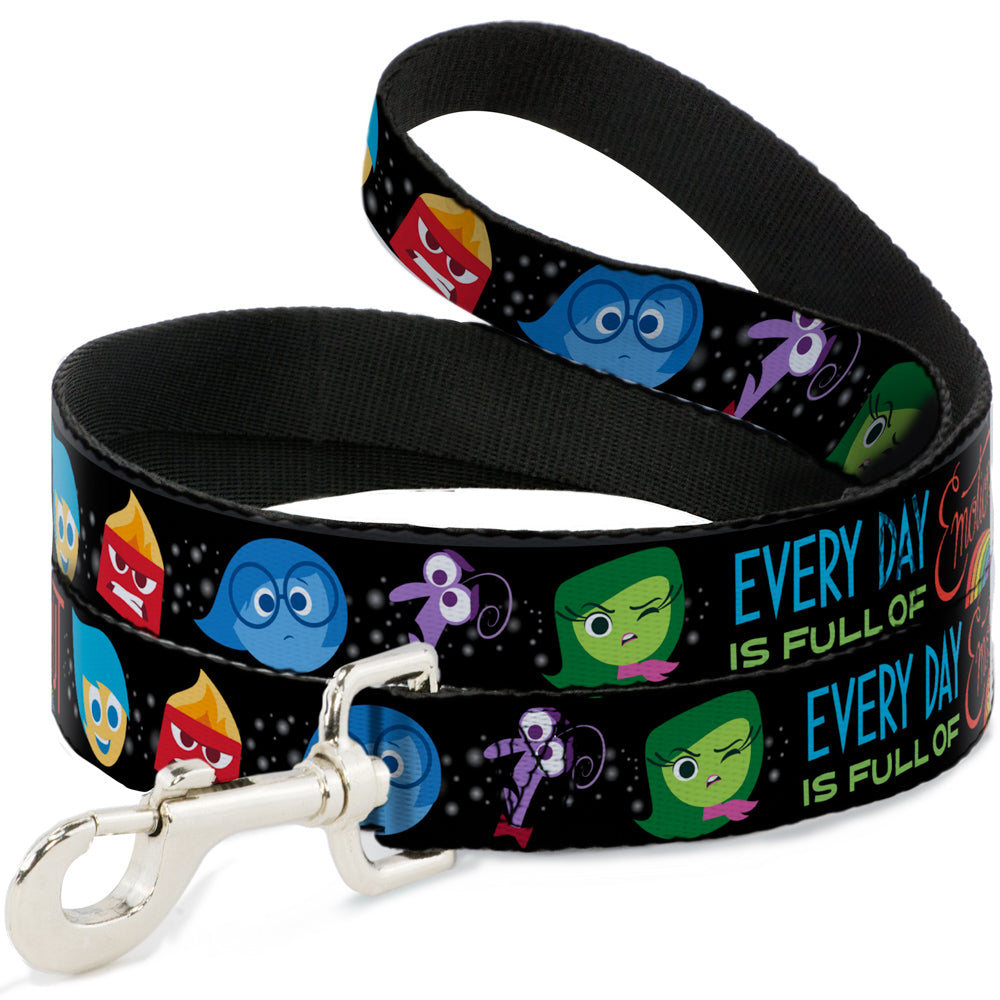 Dog Leash - INSIDE OUT/Emotion Expressions/EVERY DAY IS FULL OF EMOTIONS Dog Leashes Disney
