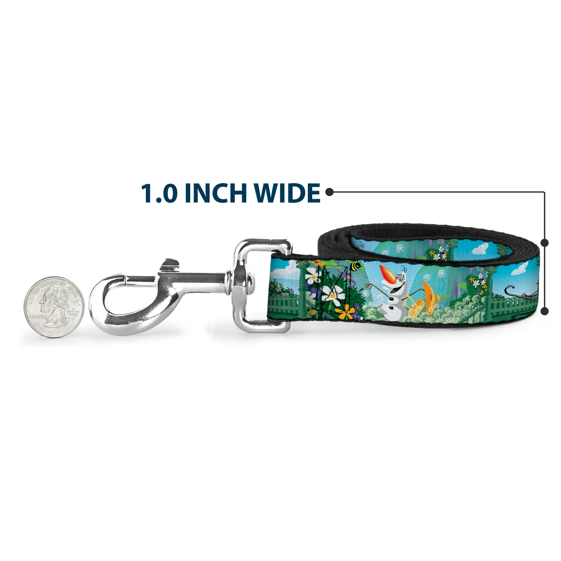 Dog Leash - Olaf Garden Scenes Dog Leashes Disney