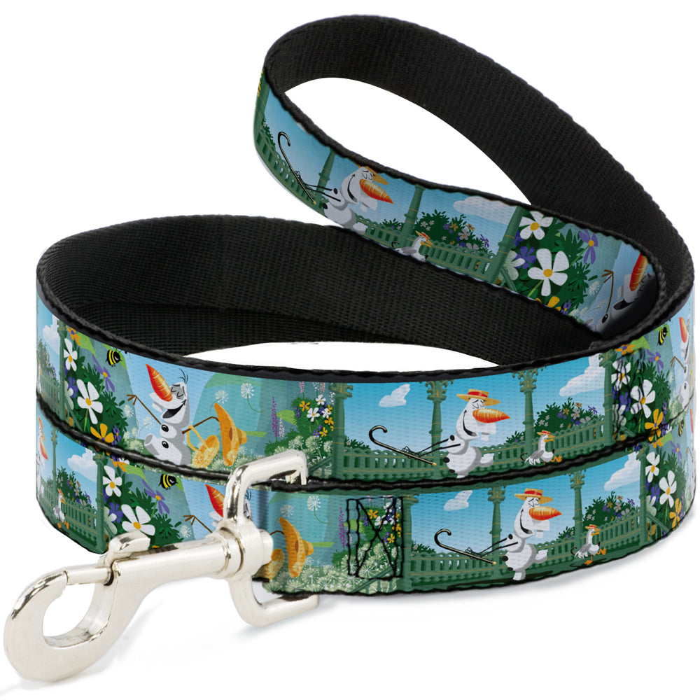 Dog Leash - Olaf Garden Scenes Dog Leashes Disney