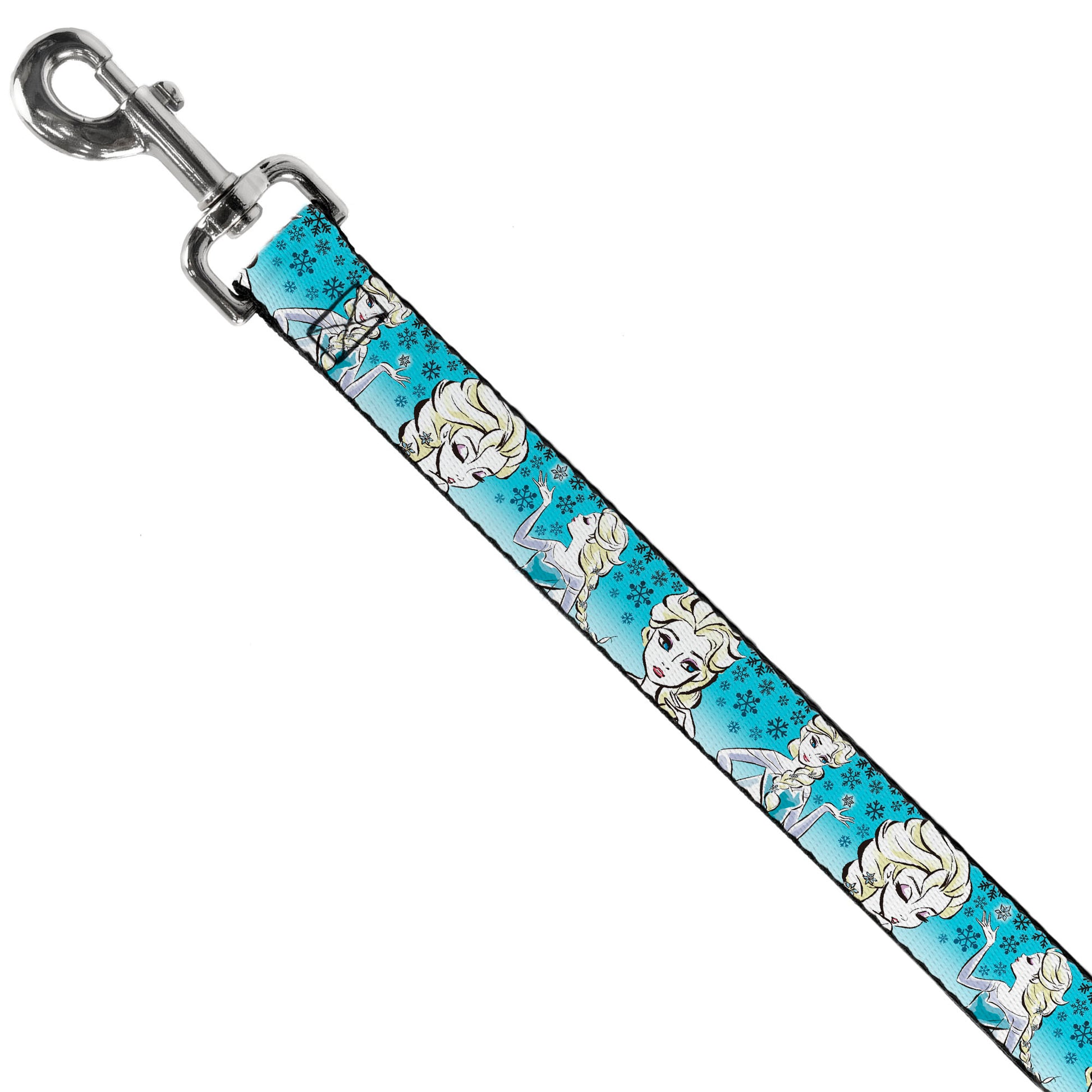 Dog Leash - Anna/Snowflakes Frozen Art Collection Poses Dog Leashes Disney