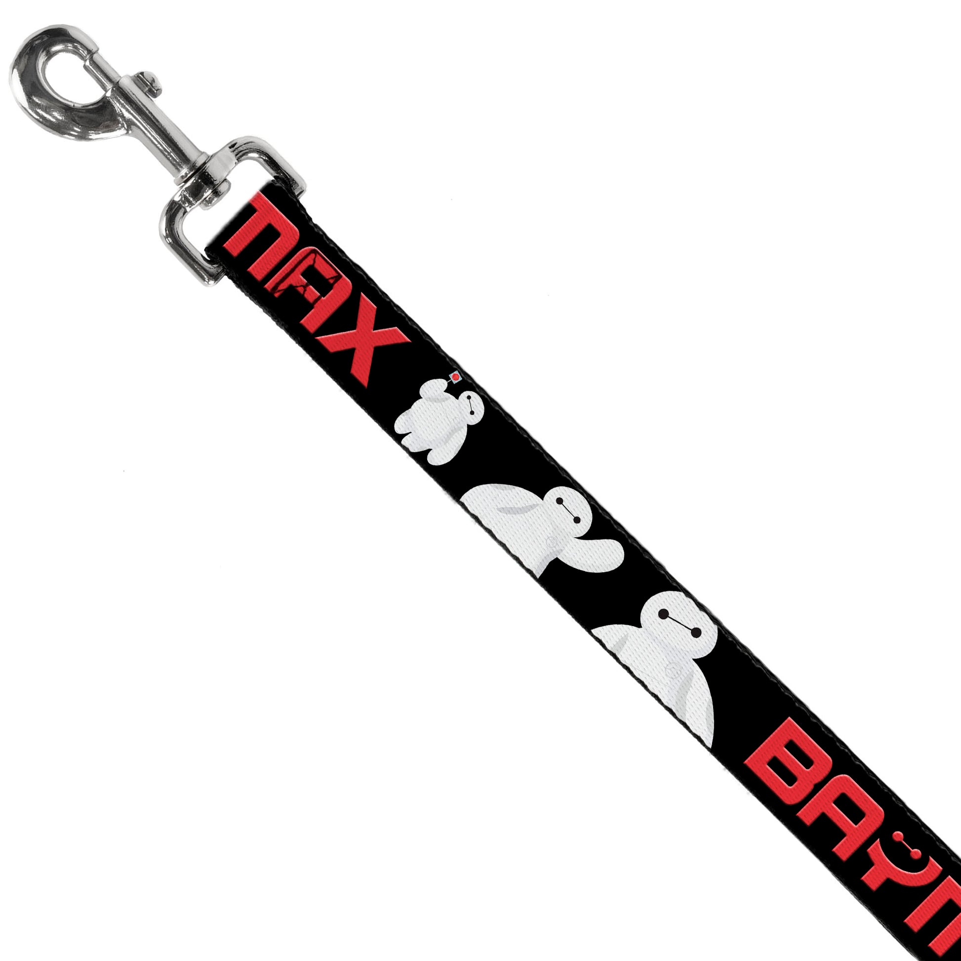 Dog Leash - BAYMAX Poses Black/White/Red Dog Leashes Disney