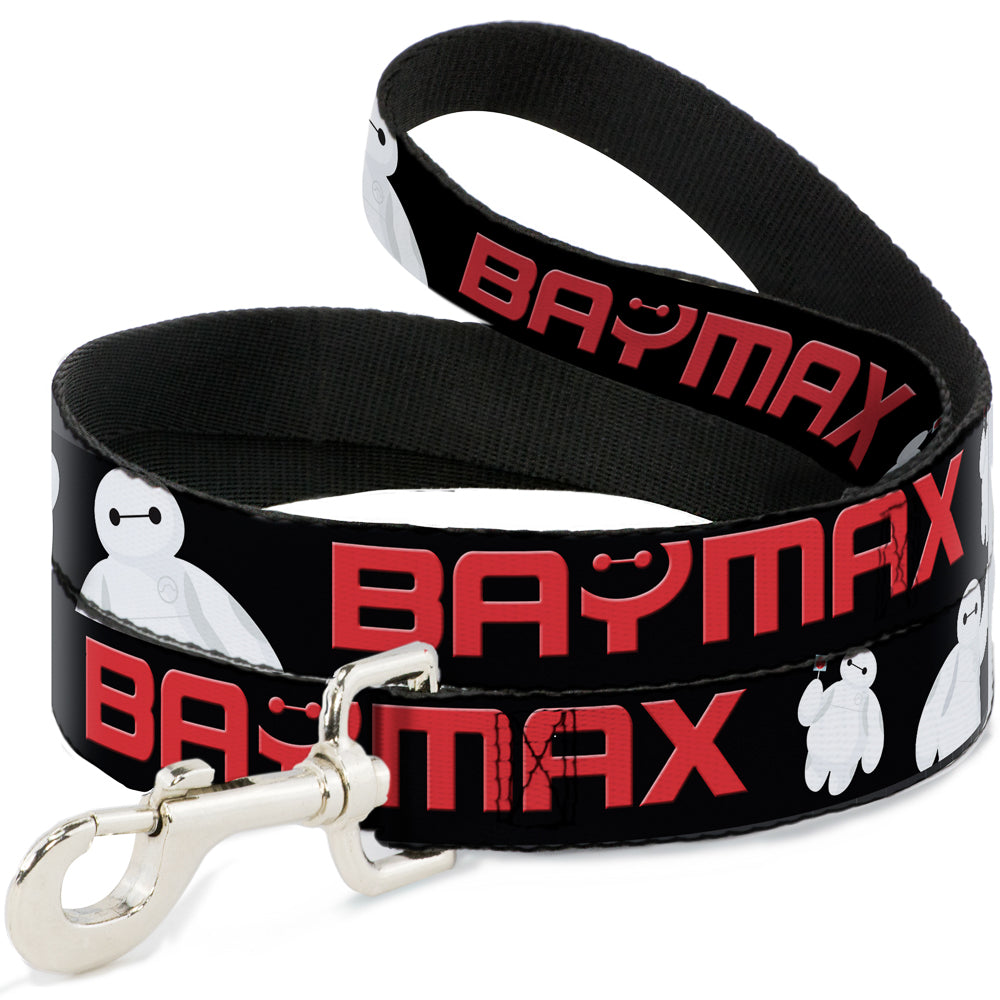 Dog Leash - BAYMAX Poses Black/White/Red Dog Leashes Disney