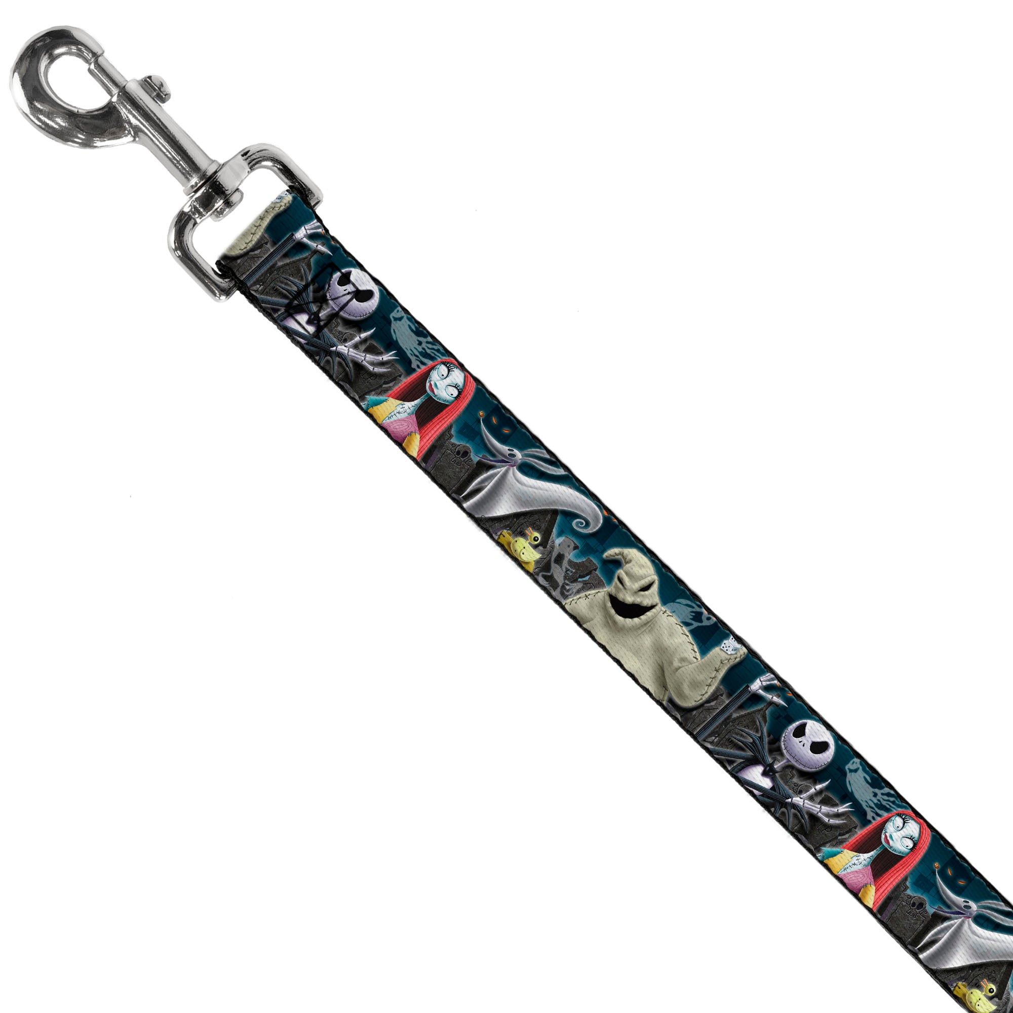 Dog Leash - Nightmare Before Christmas 4-Character Group/Cemetery Scene Dog Leashes Disney