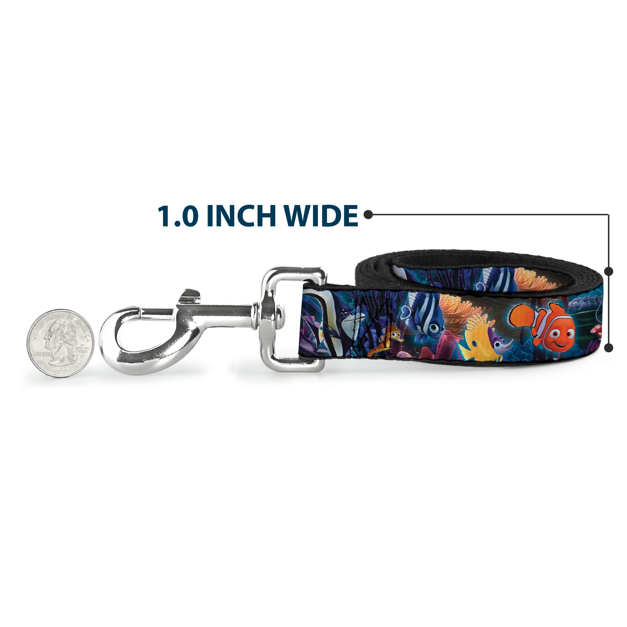 Dog Leash - Nemo & Friends Group Dog Leashes Disney